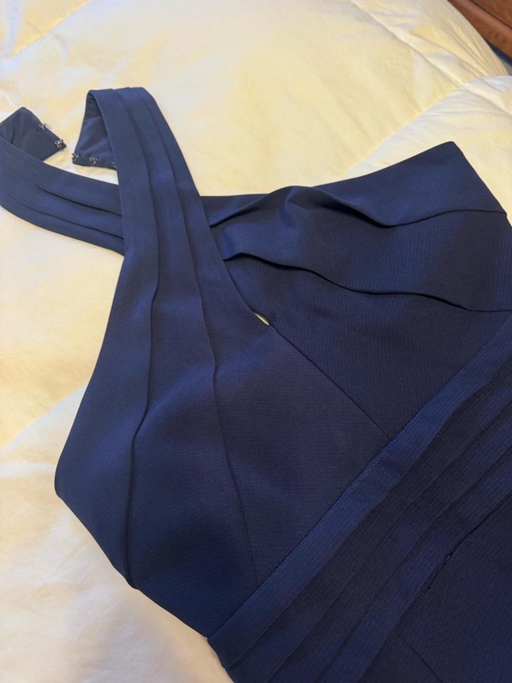Adelyn Rae Halter Sheath Dress - Picture 2 of 10